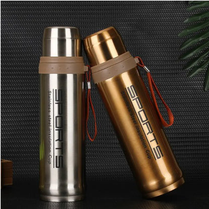 Smart Stainless Steel Water Thermos Bottle – Hot & Cold Insulated Flask