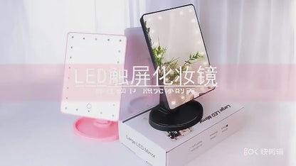 Large LED Mirror – Perfect Lighting for Flawless Beauty &amp Grooming