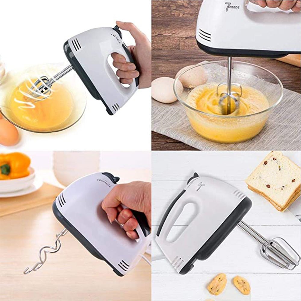 7-Speed Electric Hand Mixer – Powerful, Lightweight &amp; Perfect for Everyday Baking