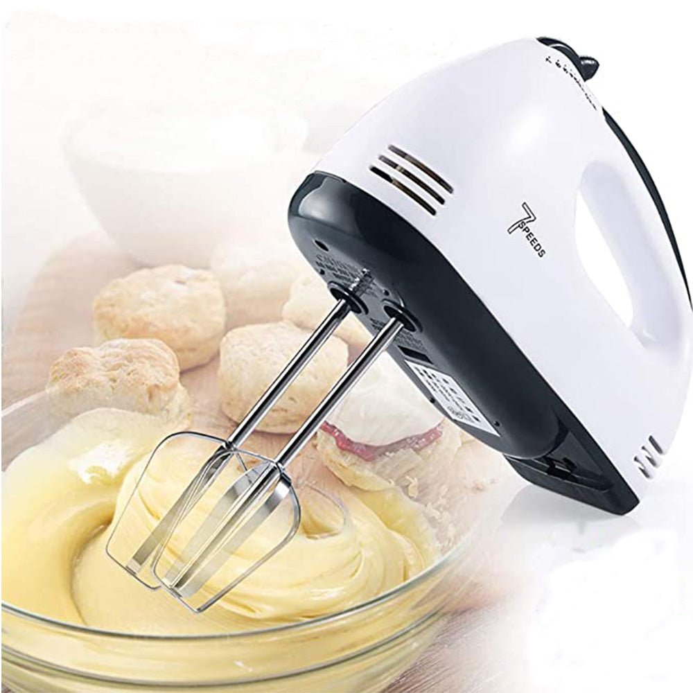 7-Speed Electric Hand Mixer – Powerful, Lightweight &amp; Perfect for Everyday Baking