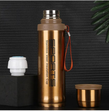 Smart Stainless Steel Water Thermos Bottle – Hot & Cold Insulated Flask